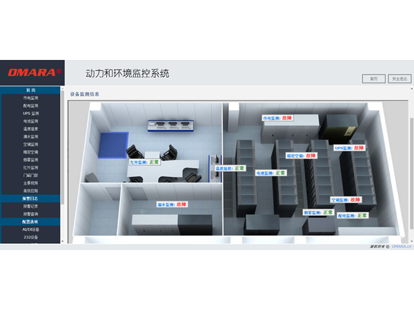可視化的電力環(huán)境智能化系統監控軟件