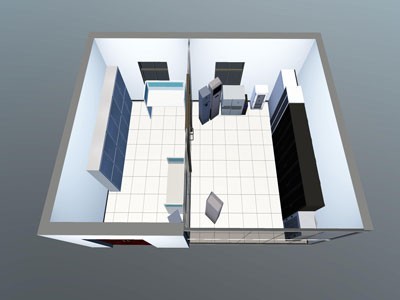 機房動(dòng)環(huán)可視化展示管理系統