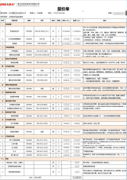 南寧邁世提供機房設備運維管理系統方案和報價(jià)