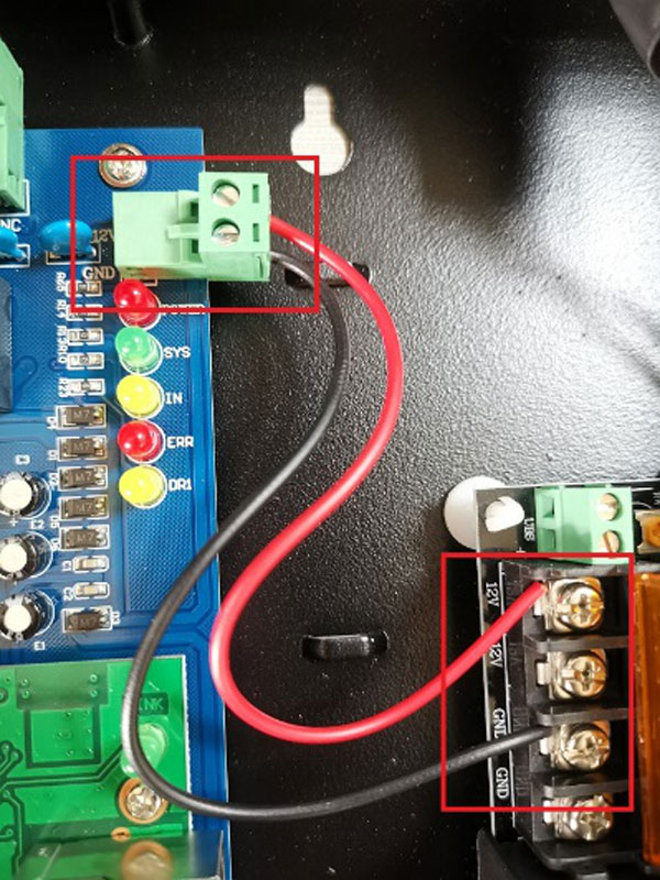門(mén)禁供電